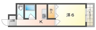 アビリティKの物件間取画像